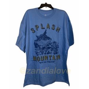 Rare NEW Disneyland Splash Mountain T-shirt S,M